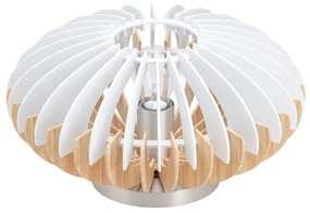 Φωτιστικό Επιτραπέζιο Sotos 96965 Natural-White Eglo Metal,Wood