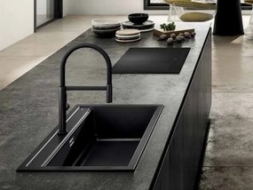Elleci Best 130 - Νεροχύτης Κουζίνας Γρανίτη 79x51 - K96 Kera