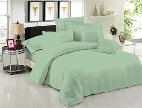 Ζεύγος Μαξιλαροθήκες Polycotton 50x70εκ. Le Blanc Green