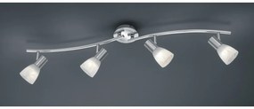 Φωτιστικό Οροφής 4xE14 4,9W IP20 Levisto Trio Lighting 871010407 Νίκελ Ματ