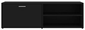 vidaXL Έπιπλο Τηλεόρασης Μαύρο 120 x 34 x 37 εκ. από Επεξ. Ξύλο