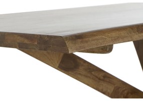 Τραπεζαρία DKD Home Decor 180 x 86 x 76 cm Φυσικό Kαρυδιά