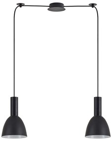 Φωτιστικό Οροφής Adept Tube 77-8550 50x16x300cm 2xE27 60W Black Homelighting