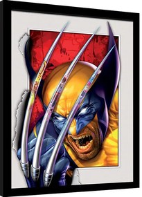 Κορνιζαρισμένη αφίσα X-Men - Wolverine