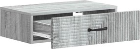 vidaXL Τραπεζάκι Τοίχου 59 x 34,5 x 17 εκ. Επεξεργασμένο Ξύλο