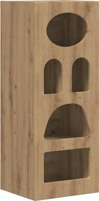 vidaXL Πλαϊνό γραφείο Artisan Oak 40 x 35 x 100,5 εκ