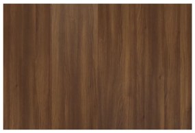 vidaXL Κεφαλάρι Κρεβατιού Καφέ Δρυς 120x1,5x80 εκ. Επεξεργασμένο Ξύλο