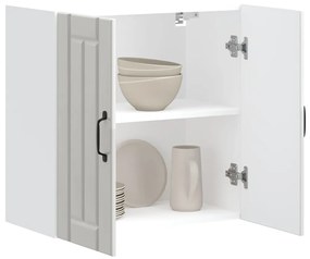 ντουλάπι τοίχου κουζίνας "Lucca" Υψηλή στιλπνότητα λευκό