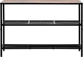 VEVOR Narrow Console Sofa Table Couch Table 3-Tier for Entryway &amp; Living Room