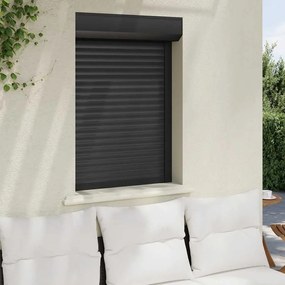 vidaXL Παντζούρι Ρολό Λευκό 70 x 100 εκ. από Αλουμίνιο