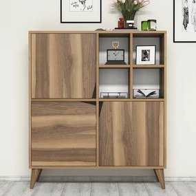 Stewehome Ντουλάπι πολλαπλών χρήσεων-Βιβλιοθήκη 100x30x115 cm