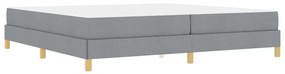 vidaXL Κρεβάτι με ελατήρια Ταμπά, Καφέ 200 x 200 cm