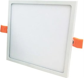 Led panel Down Light λευκό τετράγωνο χωνευτό 35W 230V 6000k ψυχρό λευκό φως 120° 3200lm