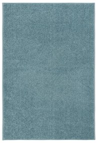 vidaXL Χαλί Κοντό Πέλος Μπλε 160 x 230 εκ.