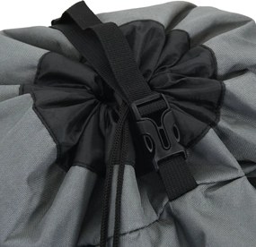 vidaXL Σακίδιο Πλάτης Γκρι 100 Λίτρων Ύφασμα Oxford