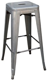 Σκαμπό Μπάρ Relix Metal Ε5190,6 43X43Χ76 cm Metal