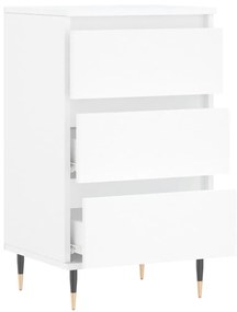 Συρταριέρα Λευκή 40 x 35 x 70 εκ. από Επεξεργασμένο Ξύλο - Λευκό