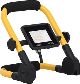 vidaXL Προβολέας LED με Λαβή 10 W