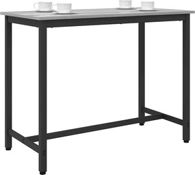 vidaXL τραπέζι Γκρίζο Σονομα 100 x 50 x 76,5 εκ.