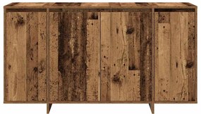 vidaXL Πλαϊνό γραφείο Παλαιό ξύλο 135 x 41 x 69 cm Επεξεργασμένο ξύλο