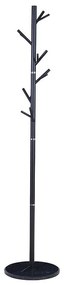 Coat Stand Marietta metal black D37x177cm 37x37x177 εκ.