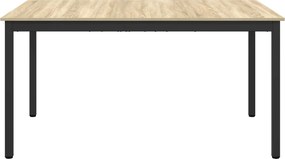 vidaXL Τραπεζαρίες ΜΕΤΑΛΛΟ