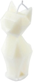 Κερί (7.6x7.6x13) L-C Arty White 6BDC045BC