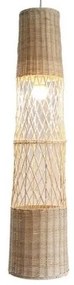 Κρεμαστό Φωτιστικό Οροφής Ε27 40W Rattan Φυσικό 124-01243-04 Luma Lighting-124-01243-04-Μπεζ 124-01243-04