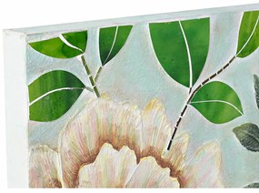Καμβάς DKD Home Decor Πολύχρωμο Blomster 80 x 4 x 120 cm (1 μονάδα)