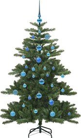 vidaXL Τεχνητό Χριστουγεννιάτικο Δέντρο με Άξονα Πράσινο 150 cm
