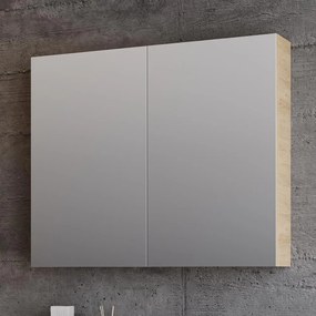 Καθρέπτης μπάνιου SANTA 80 Beige Ματ 80x14x68 εκ. 80x14x68 εκ.