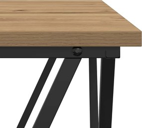 vidaXL Σετ βοηθητικά τραπεζάκια 2 pcs Artisan Oak 50 x 50 x 40 cm