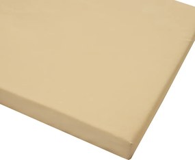Μαξιλάρι ξαπλώστρας Sadie pakoworld ύφασμα μπεζ 65x185x7εκ