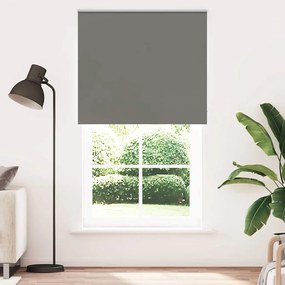 vidaXL Roller Blind Blackout γκρί 135x230 cm Πλάτος υφάσματος 131,6cm