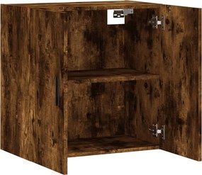 vidaXL Ντουλάπι Τοίχου Καπνιστή Δρυς 60x31x60 εκ. Επεξεργασμένο Ξύλο