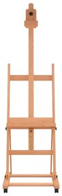 vidaXL Καβαλέτο Επιδαπέδιο 55 x 53,5 x 178 εκ. από Μασίφ Ξύλο Οξιάς