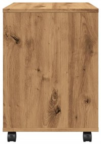 vidaXL Τροχήλατο ντουλάπι Artisan Oak 45x38x54 cm Κατασκευασμένο ξύλο