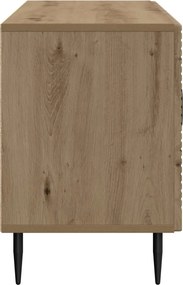vidaXL Ντουλάπι TV 99 x 34,5 x 50 εκ. Artisan Δρυς Επεξεργασμένο Ξύλο