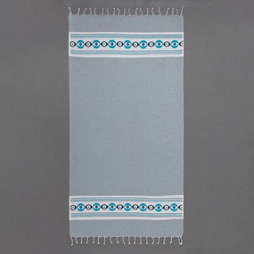 Παρεό (90x180) Silk Fashion nkp707 Γκρι