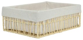 Καλάθι Αποθήκευσης (36x27x13) Estia Nest Μπεζ 02-28008