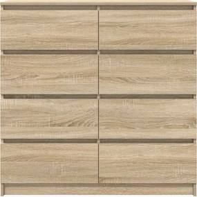 vidaXL Ντουλάπι Sonoma Δρυς 100x35x99 εκ. από Επεξεργασμένο Ξύλο