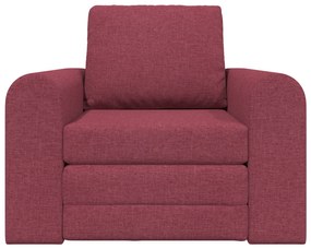 vidaXL Καναπές Κρεβάτι 2-σε-1 Μπορντό 98x71x83 εκ Υφασμάτινος