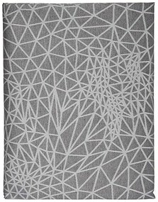 Τραπεζομάντηλο Kinvara BABEL GRIS 48 Λευκό Γκρι Jacquard