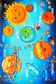 Χαλί Torino Kids Tok 230 Solar System Obsession 160X230cm