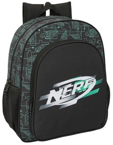 Σχολική Τσάντα Nerf Game Μαύρο 32 x 38 x 12 cm