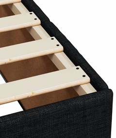 ΚΡΕΒΑΤΙ BOXSPRING ΜΕ ΣΤΡΩΜΑ ΜΑΥΡΟ 90X200 ΕΚ. ΥΦΑΣΜΑΤΙΝΟ 3285444