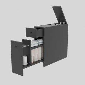 Έπιπλο Μπάνιου Ανθρακί CALENCIA 60x20x55