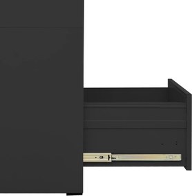 vidaXL Αρχειοθήκη Ανθρακί 46 x 62 x 72,5 εκ. από Ατσάλι