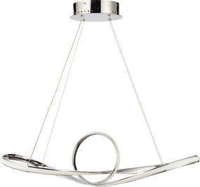 Φωτιστικό Οροφής LED Dimmable Homelighting Malbera 77-8127 Chrome