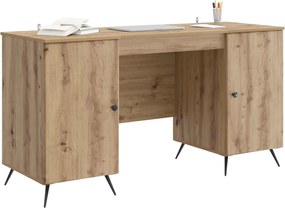 vidaXL Γραφείο Artisan Δρυς Επεξεργασμένο Ξύλο 142,5 x 50 x 75 εκ.
